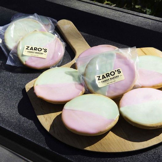Zaro's Family Bakery - Pink & Greens 4.25_square